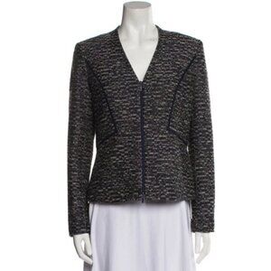 Lafayette 148 Tweed Pattern Jacket